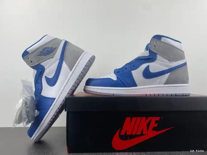 1st Kicks Shoes OG 1 True Jordan DZ5485-410 High Air Blue 0613